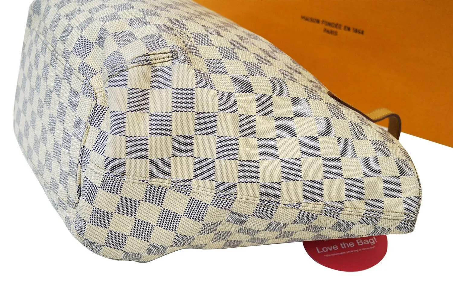 LOUIS VUITTON Damier Azur Salina PM Shoulder Bag