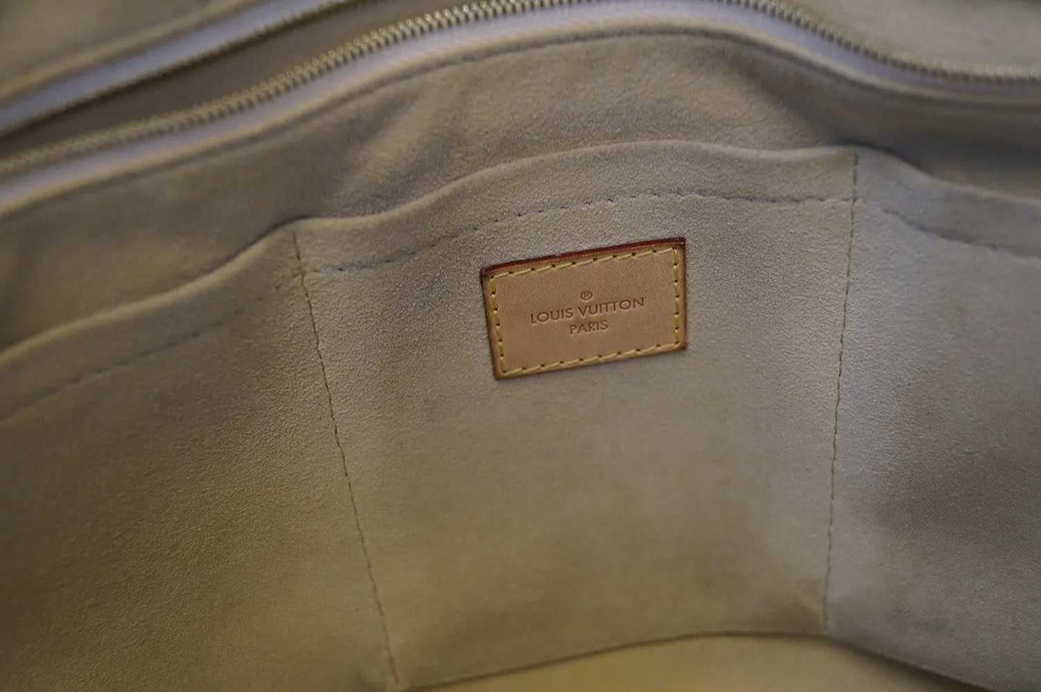 LOUIS VUITTON Damier Azur Salina PM Shoulder Bag