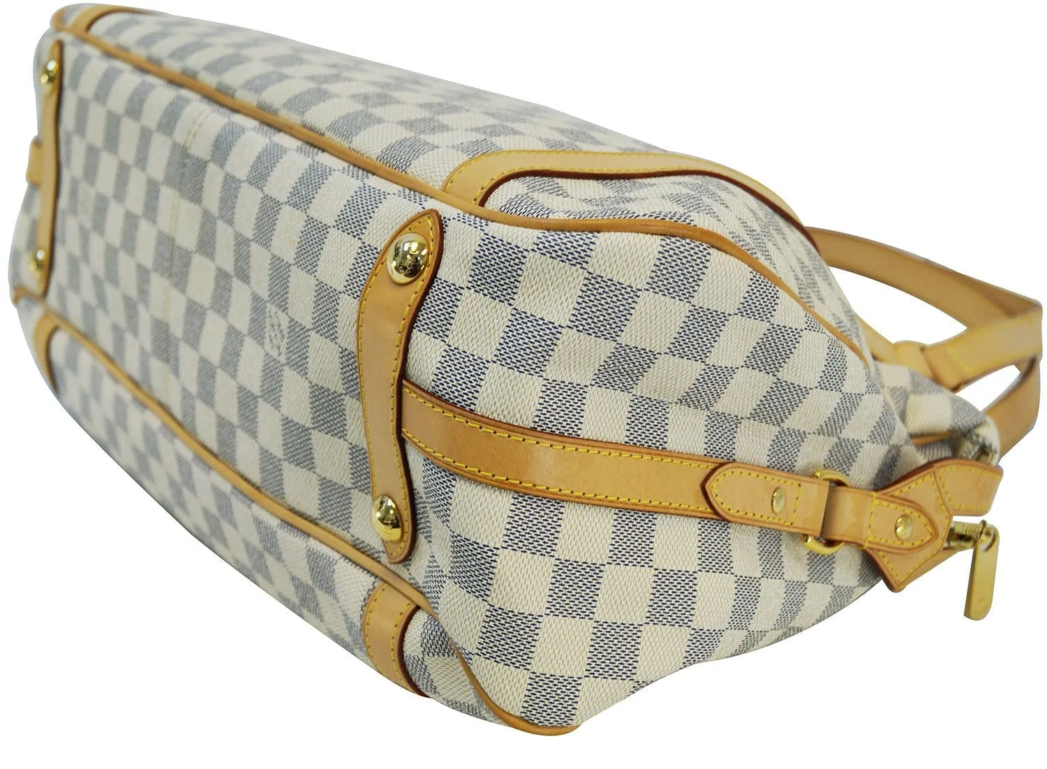 LOUIS VUITTON Damier Azur Stresa GM Tote Shoulder Bag
