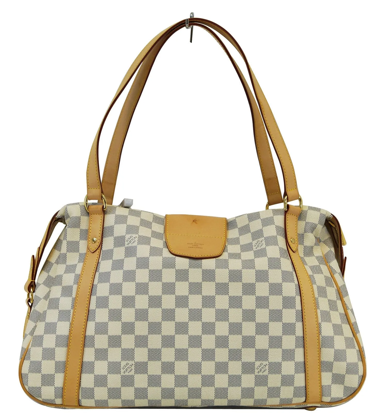 LOUIS VUITTON Damier Azur Stresa GM Tote Shoulder Bag