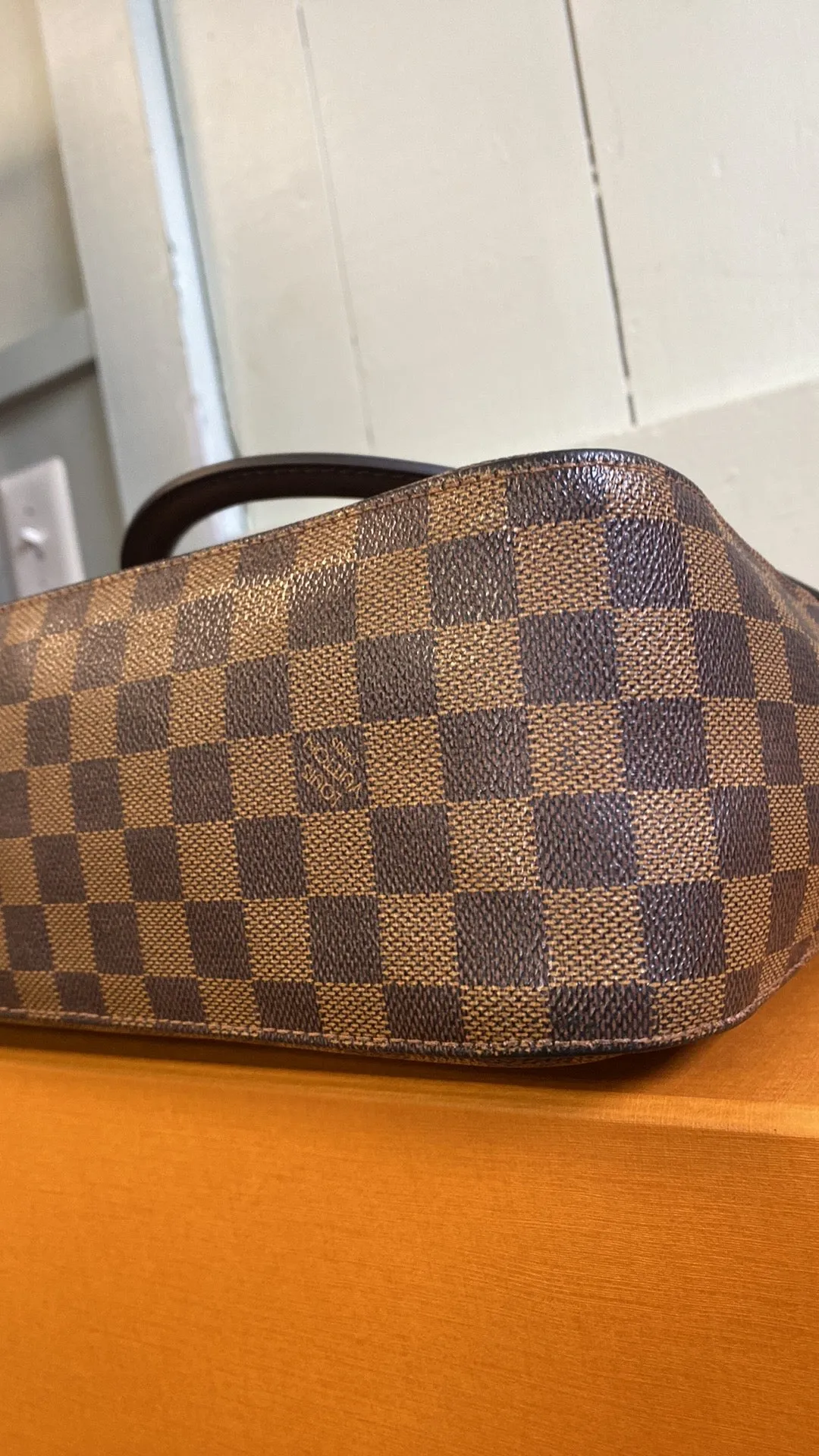 Louis Vuitton Damier Ebene Looping GM Shoulder Bag