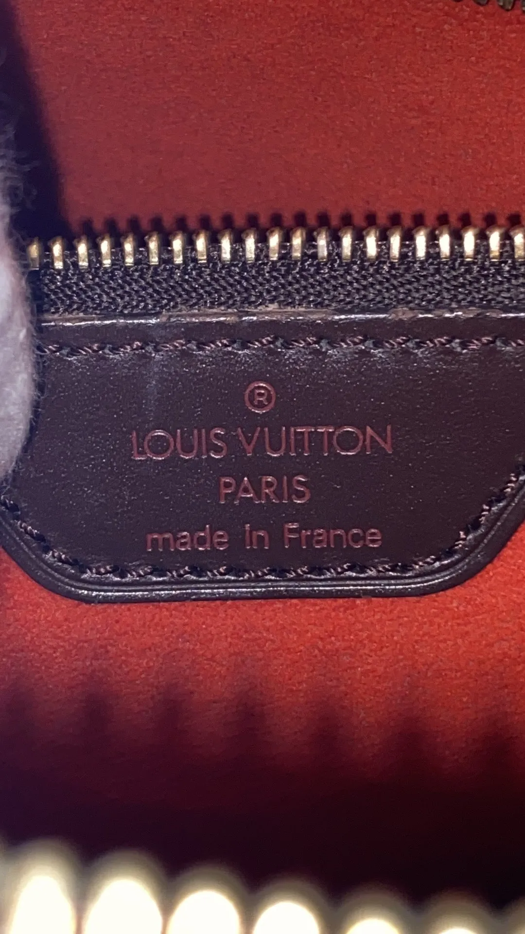 Louis Vuitton Damier Ebene Looping GM Shoulder Bag