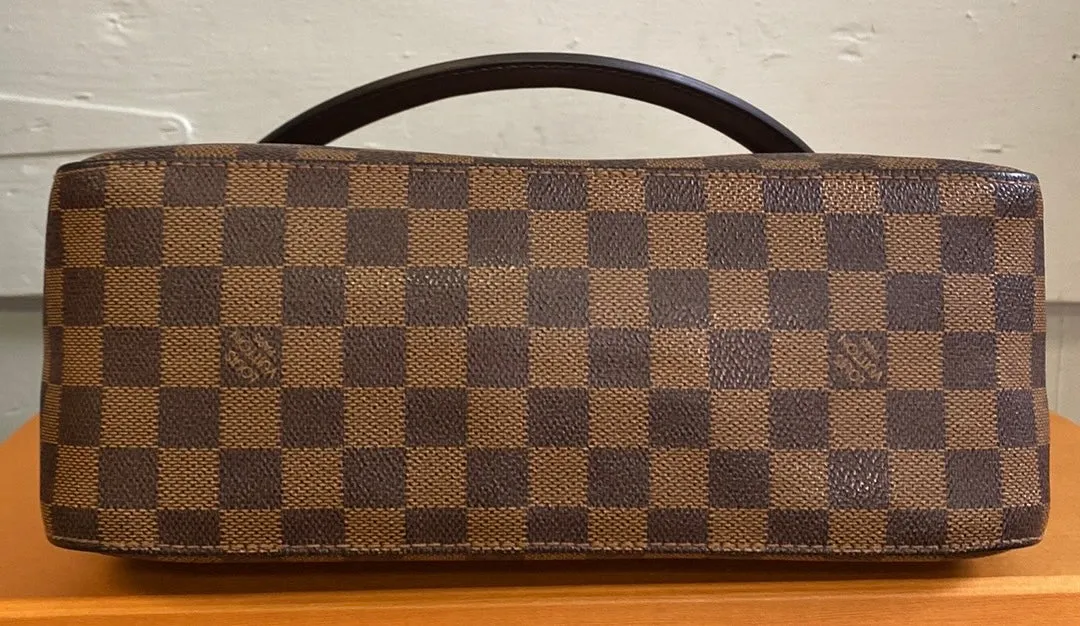 Louis Vuitton Damier Ebene Looping GM Shoulder Bag