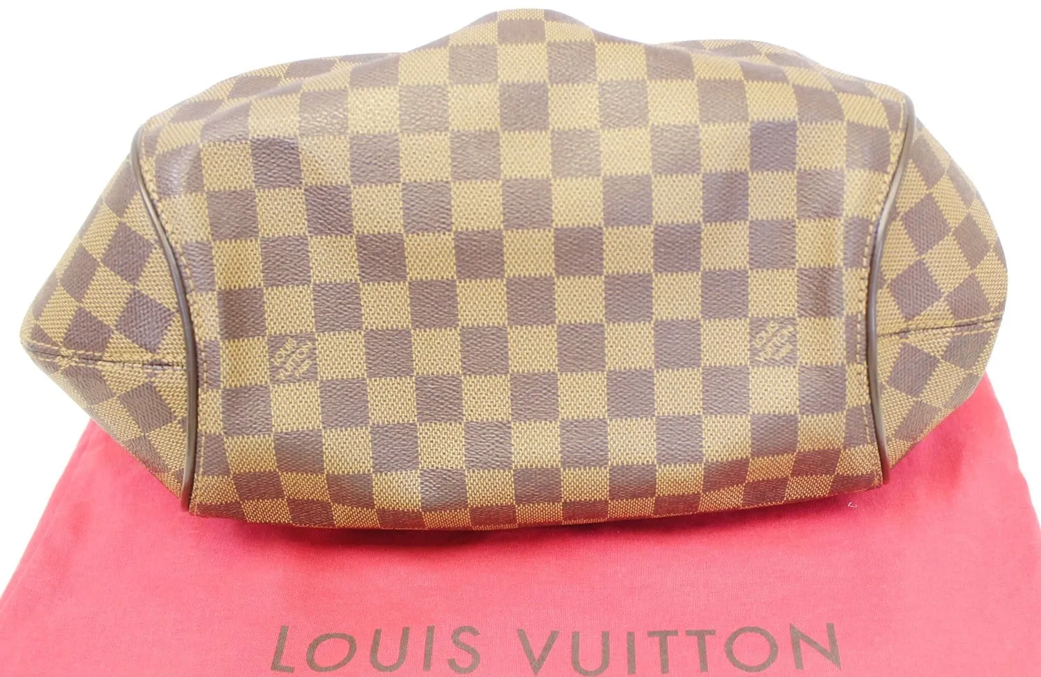 LOUIS VUITTON Damier Ebene Sistina MM Shoulder Bag