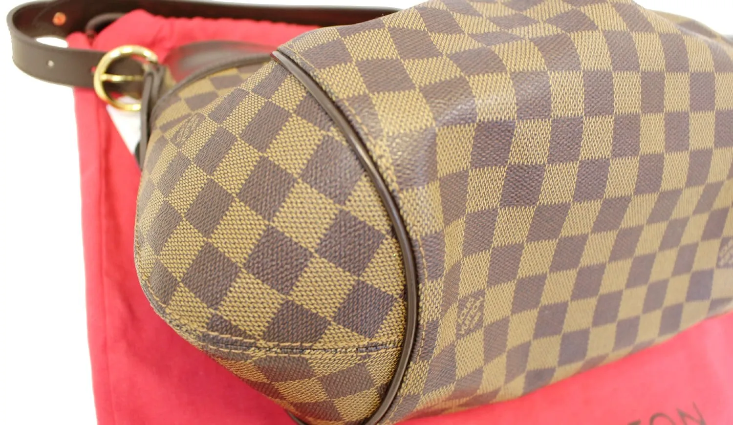 LOUIS VUITTON Damier Ebene Sistina MM Shoulder Bag