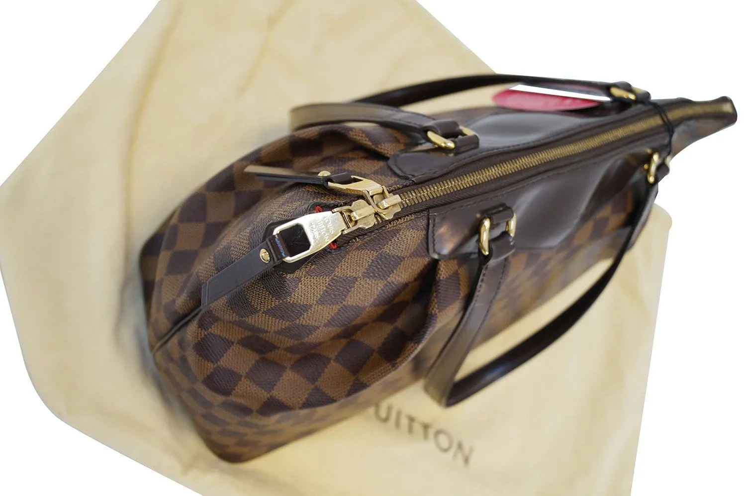 LOUIS VUITTON Damier Ebene Westminster GM Shoulder Handbag