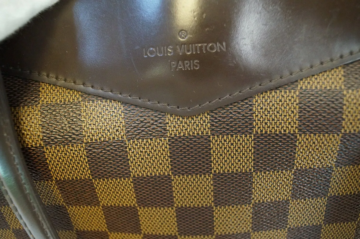 LOUIS VUITTON Damier Ebene Westminster GM Shoulder Handbag