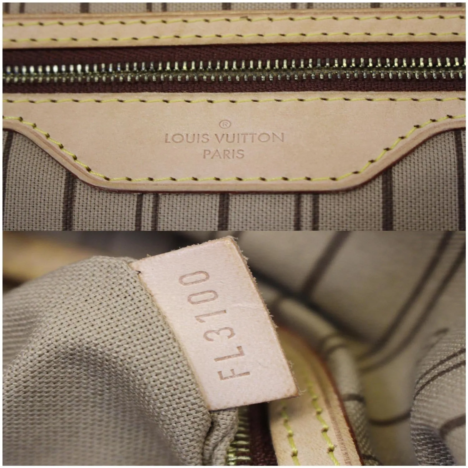 LOUIS VUITTON Delightful MM Monogram Canvas Shoulder Bag Brown