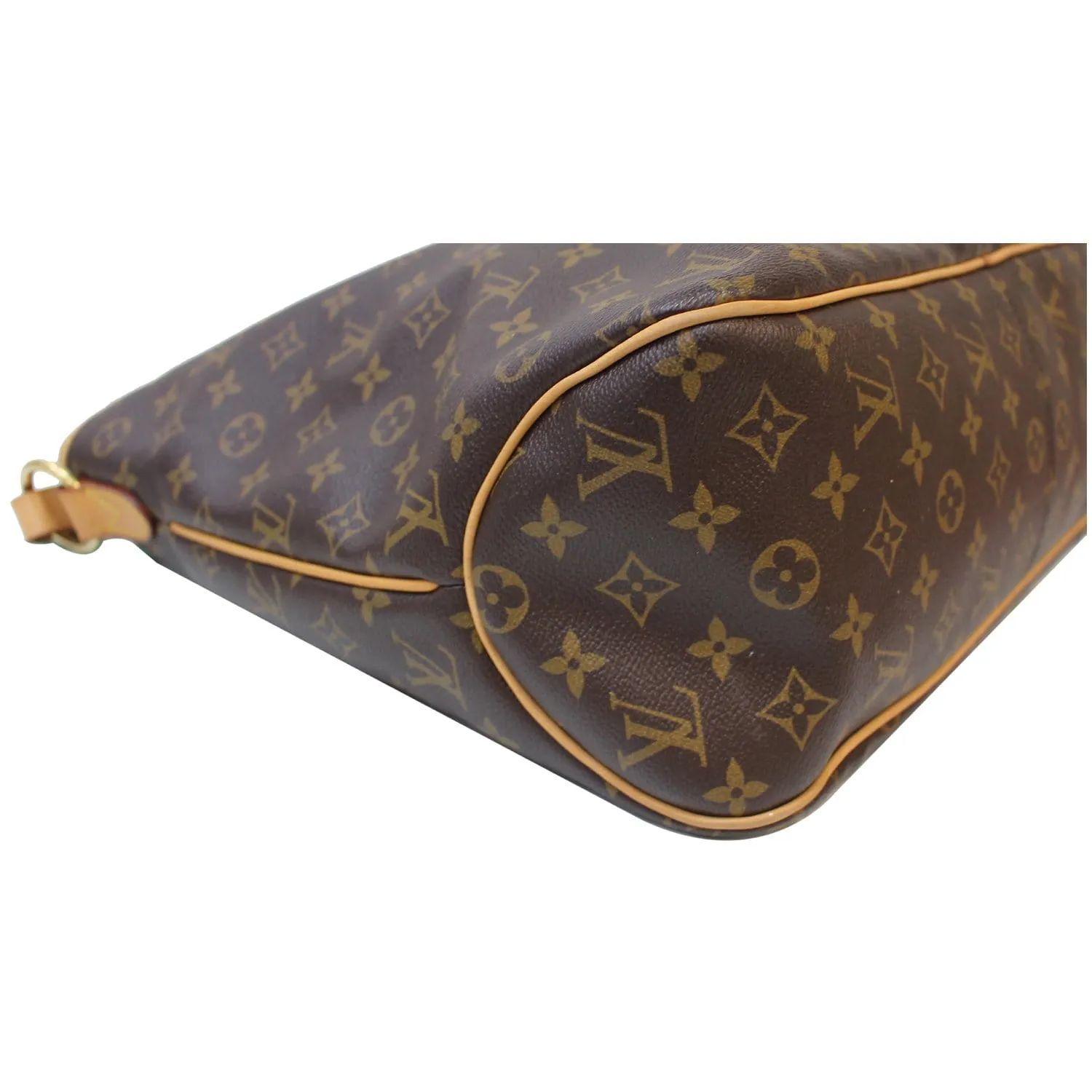 LOUIS VUITTON Delightful MM Monogram Canvas Shoulder Bag Brown