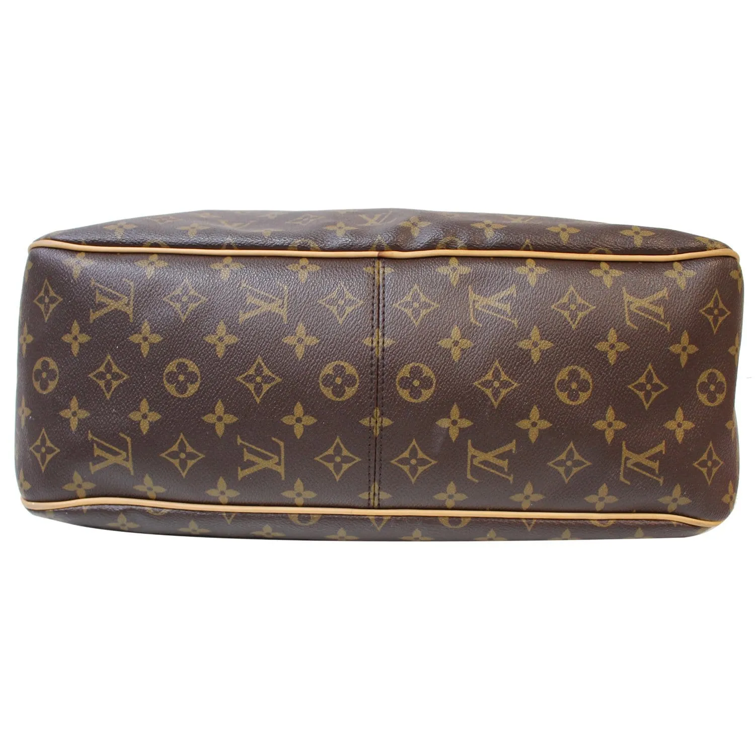 LOUIS VUITTON Delightful MM Monogram Canvas Shoulder Bag Brown