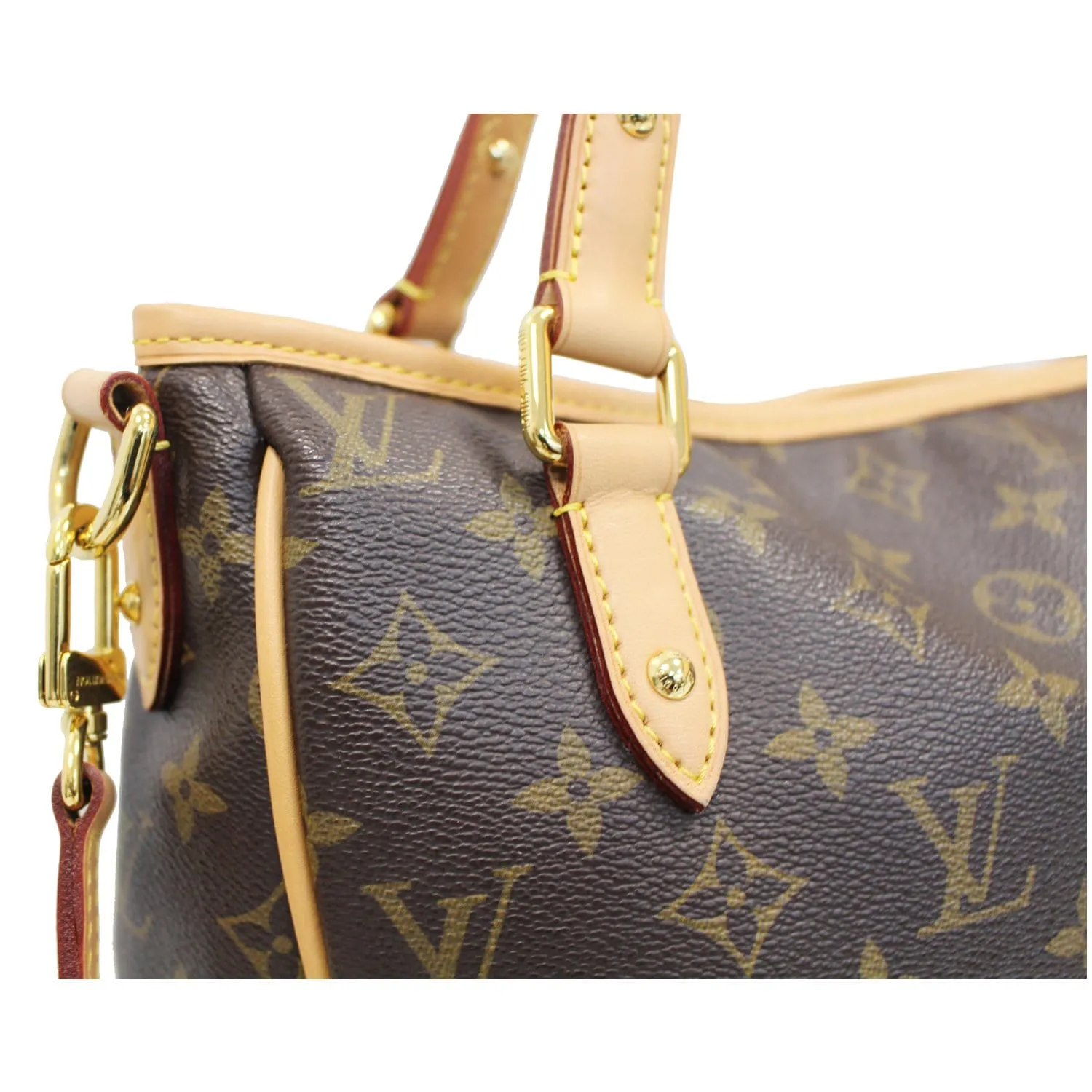 LOUIS VUITTON Estrela MM Monogram Canvas Shoulder Bag Brown
