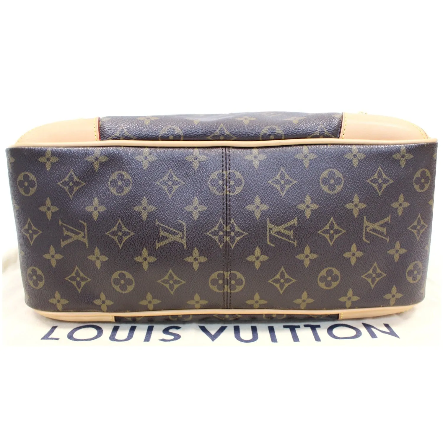 LOUIS VUITTON Estrela MM Monogram Canvas Shoulder Bag Brown
