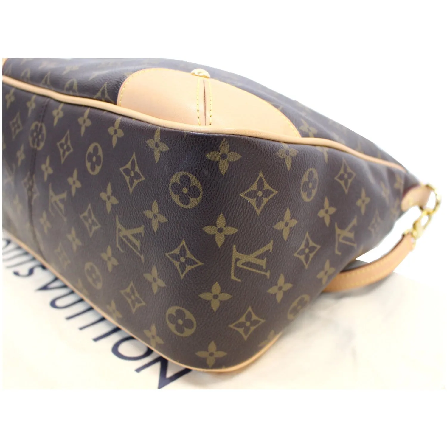 LOUIS VUITTON Estrela MM Monogram Canvas Shoulder Bag Brown