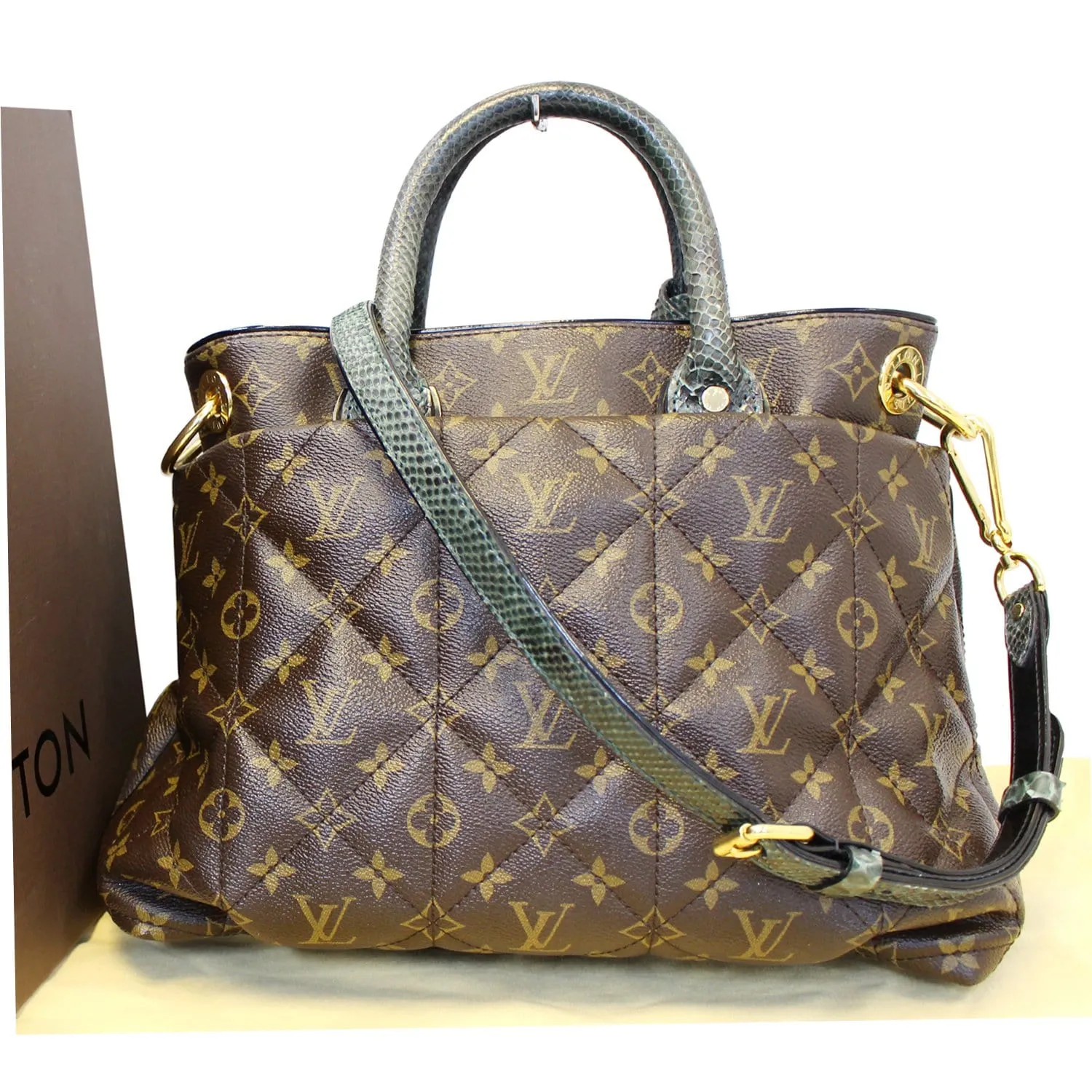 LOUIS VUITTON Etoile Exotique MM Monogram Tote Shoulder Bag