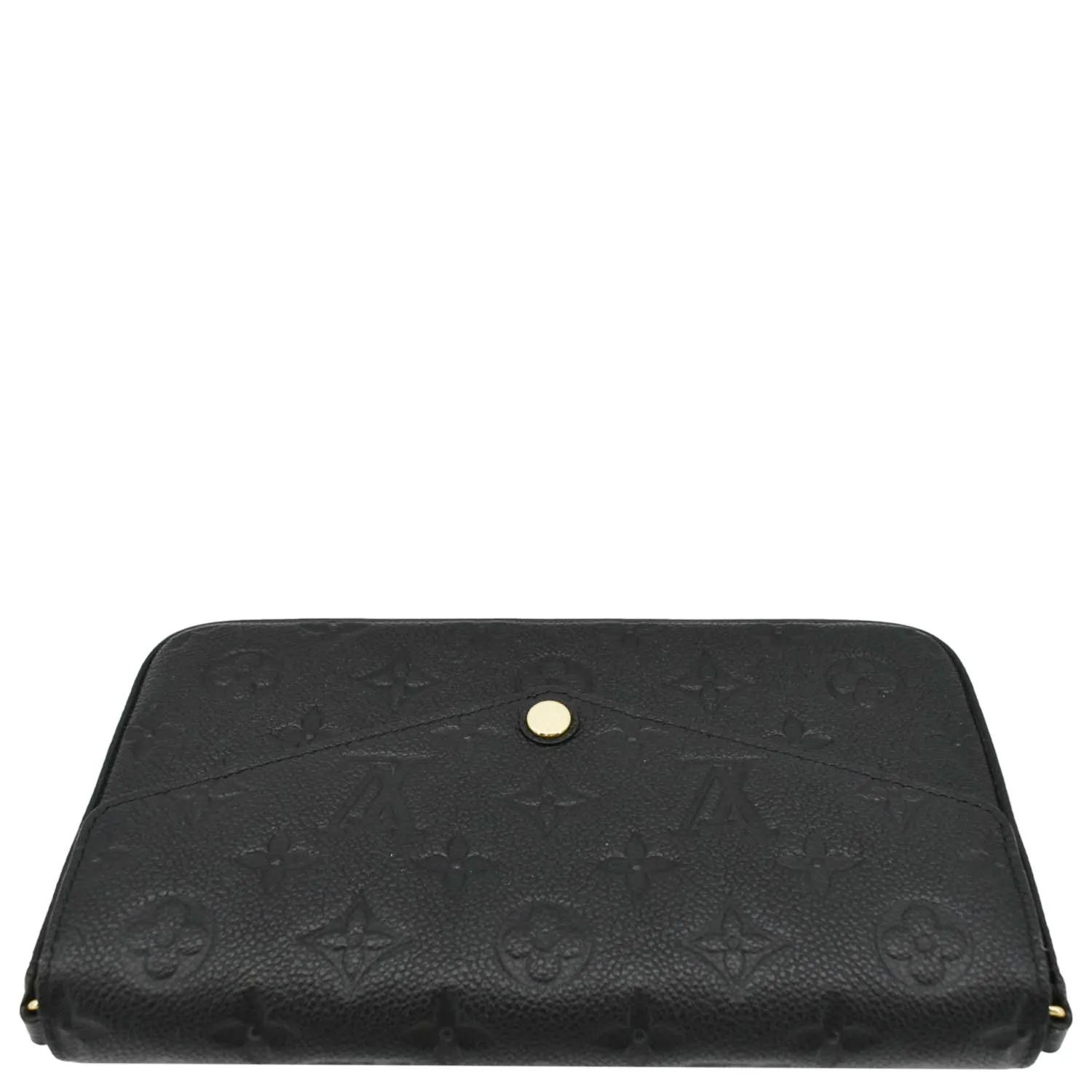 LOUIS VUITTON Felicie Monogram Empreinte Pochette Shoulder Bag Black