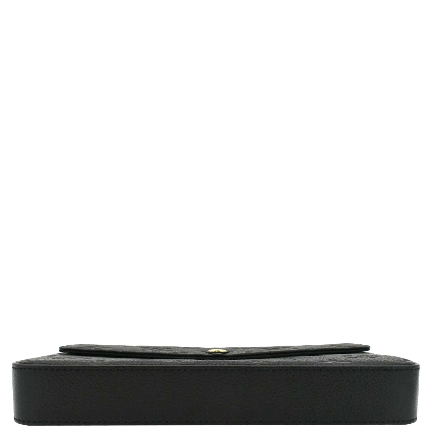 LOUIS VUITTON Felicie Monogram Empreinte Pochette Shoulder Bag Black