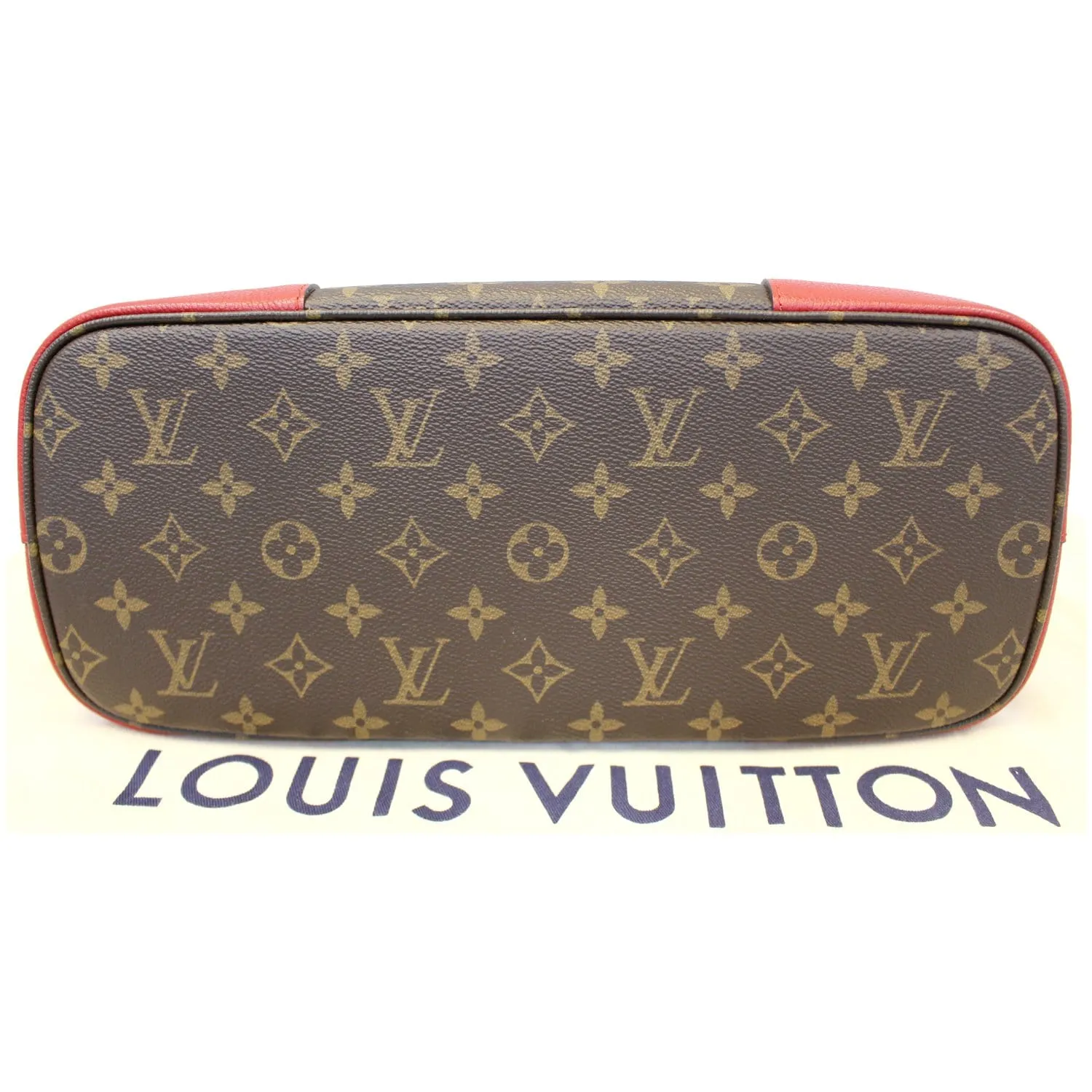 LOUIS VUITTON Flandrin Monogram Canvas Tote Shoulder Bag Cherry - 15% OFF