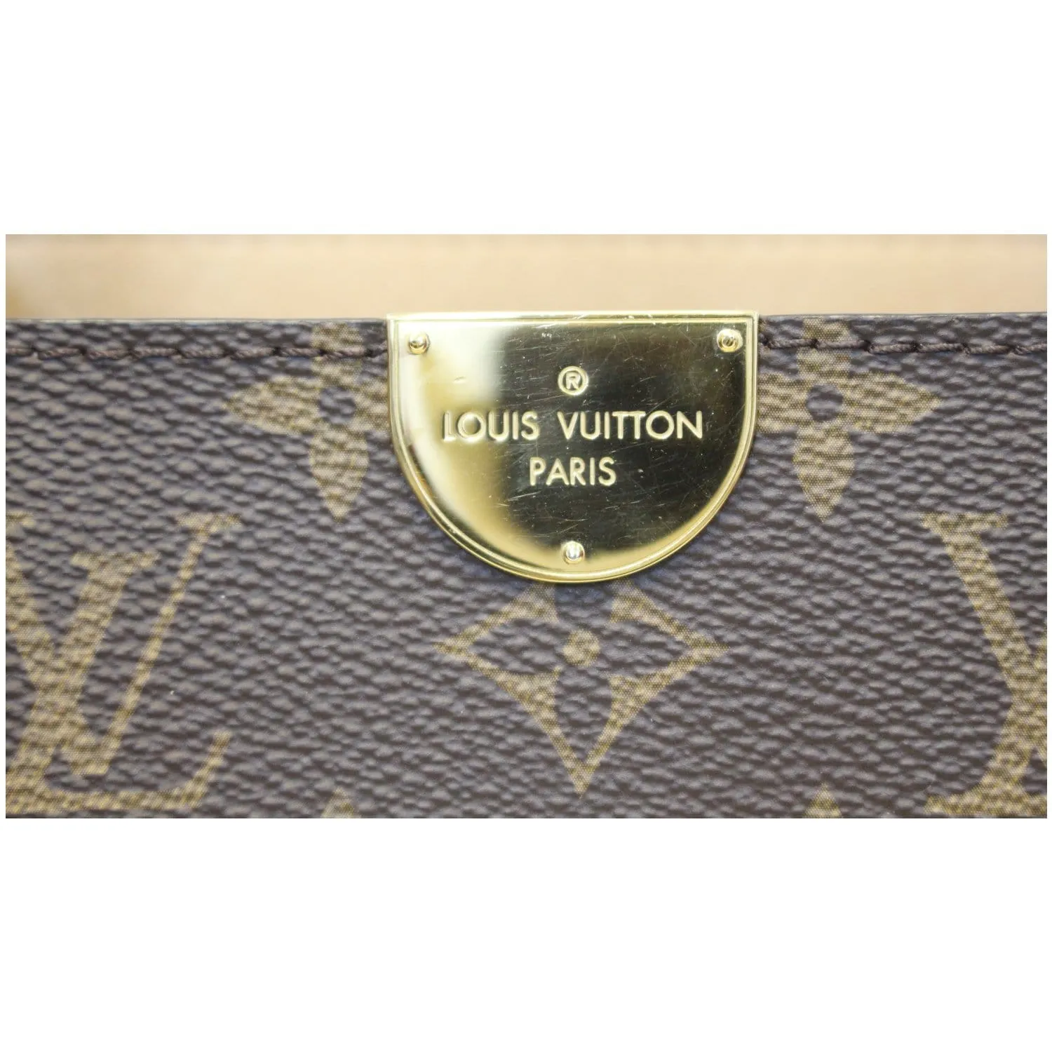 LOUIS VUITTON Flandrin Monogram Canvas Tote Shoulder Bag Cherry - 15% OFF
