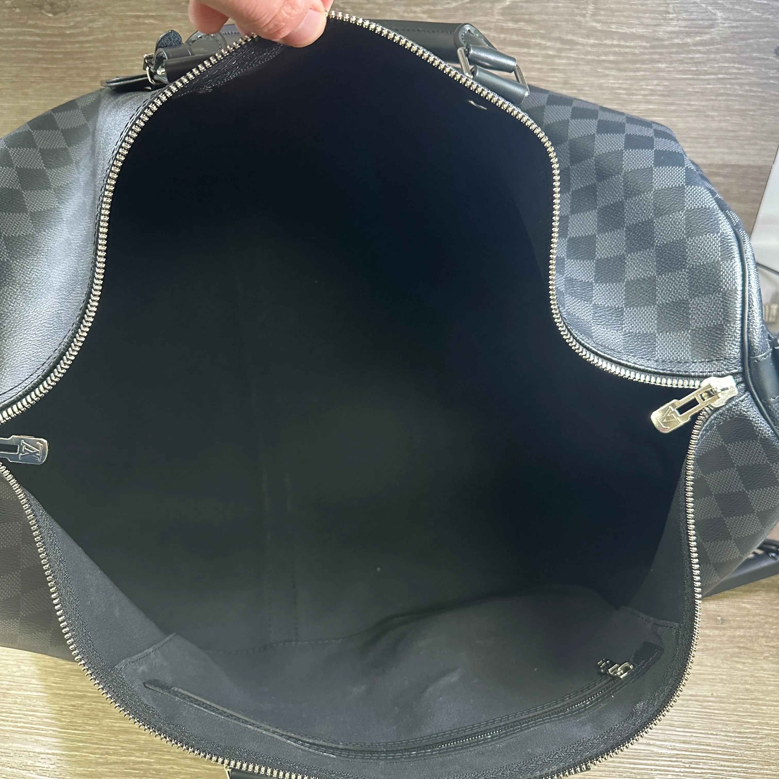 Louis Vuitton Keepall Bandoulière 55 - Damier Graphite