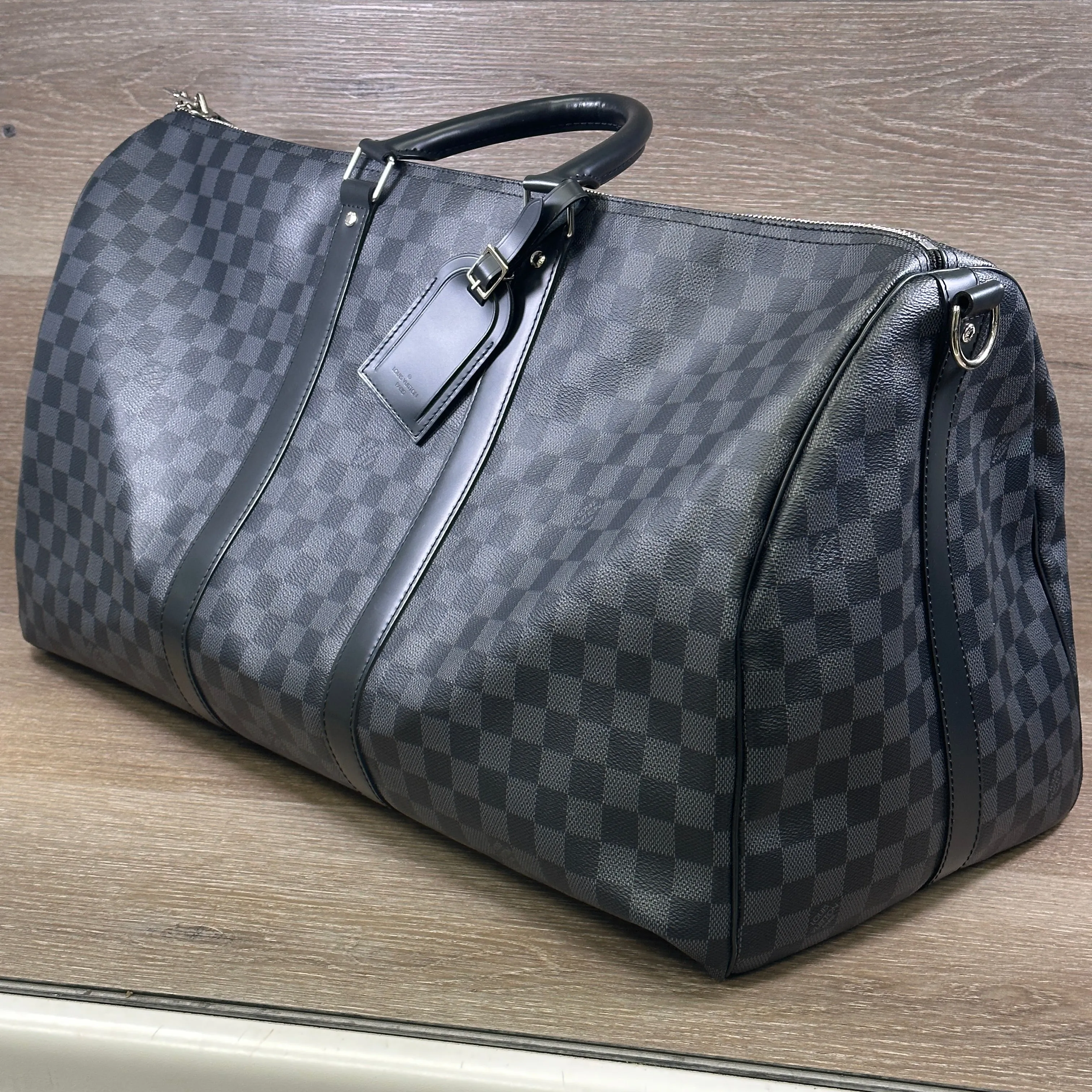 Louis Vuitton Keepall Bandoulière 55 - Damier Graphite