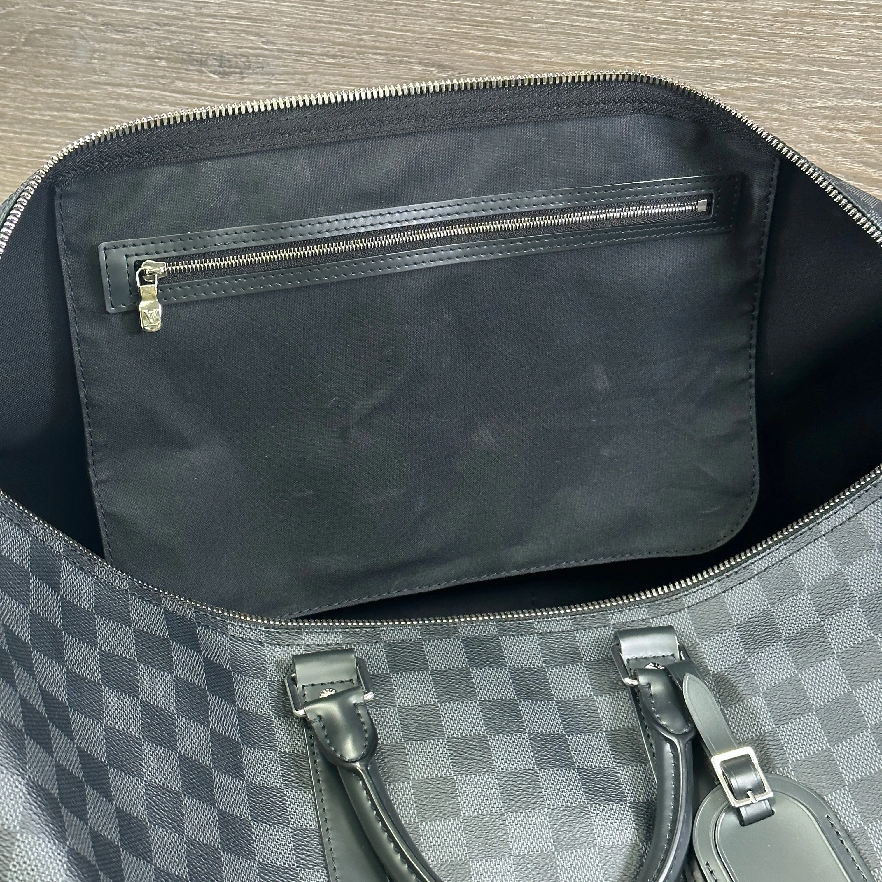 Louis Vuitton Keepall Bandoulière 55 - Damier Graphite