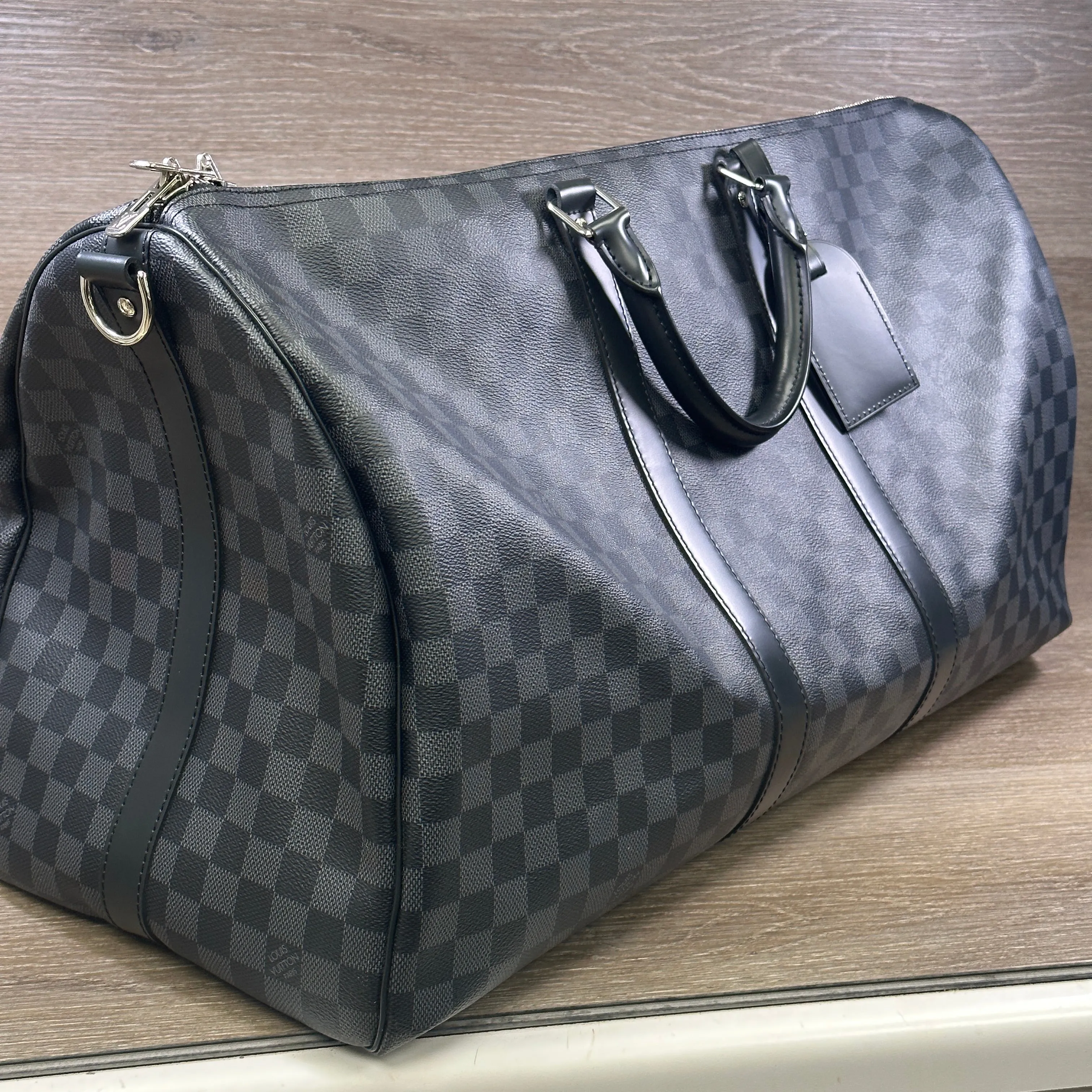 Louis Vuitton Keepall Bandoulière 55 - Damier Graphite