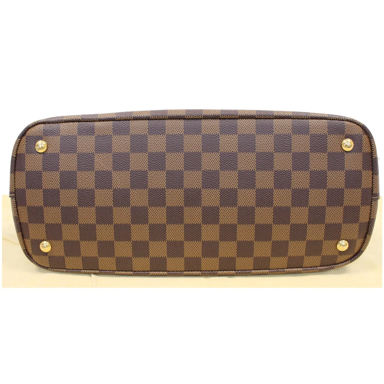 LOUIS VUITTON Kensington Damier Ebene Shoulder Bag Brown