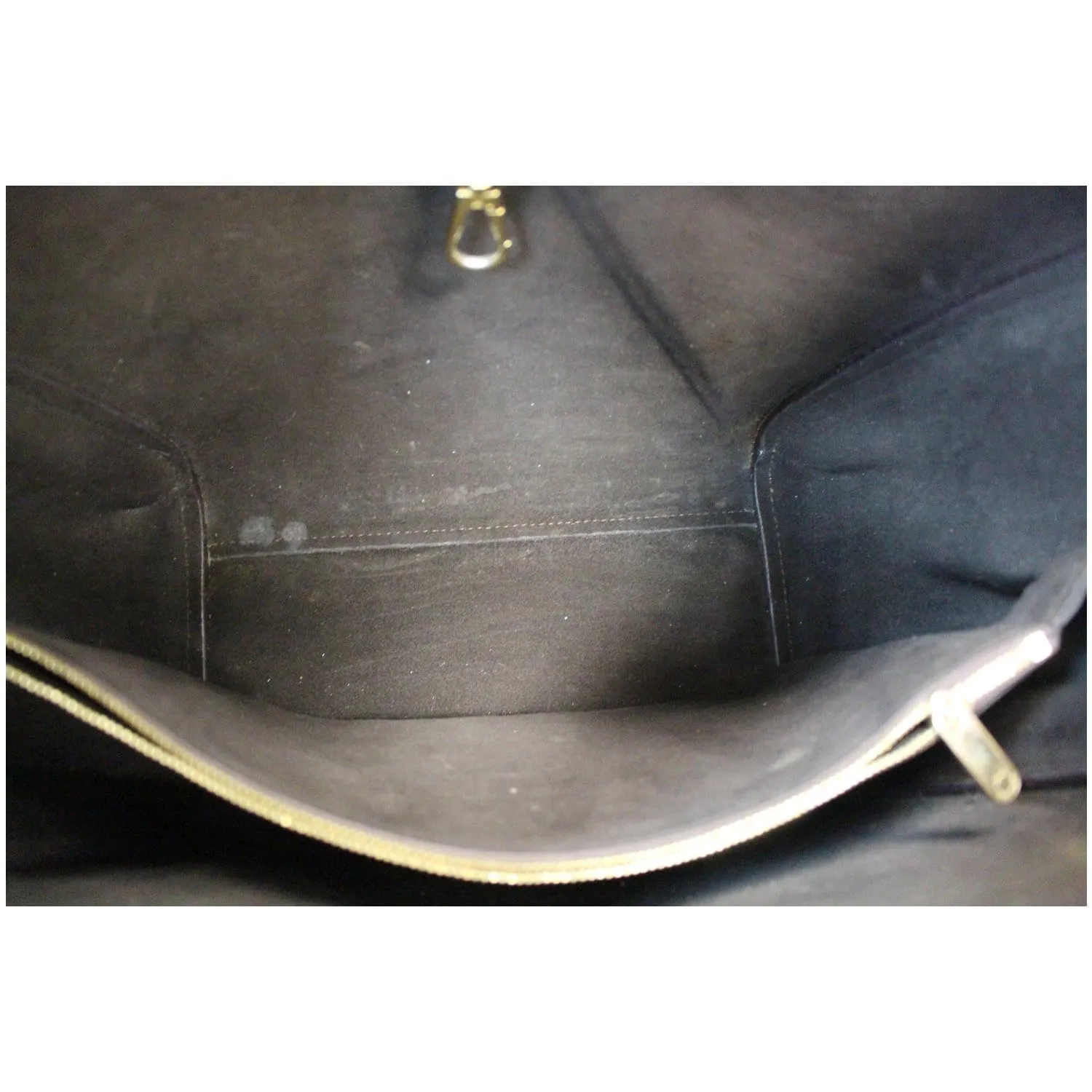 LOUIS VUITTON Kimono Monogram Calfskin Tote Bag Brown/Black