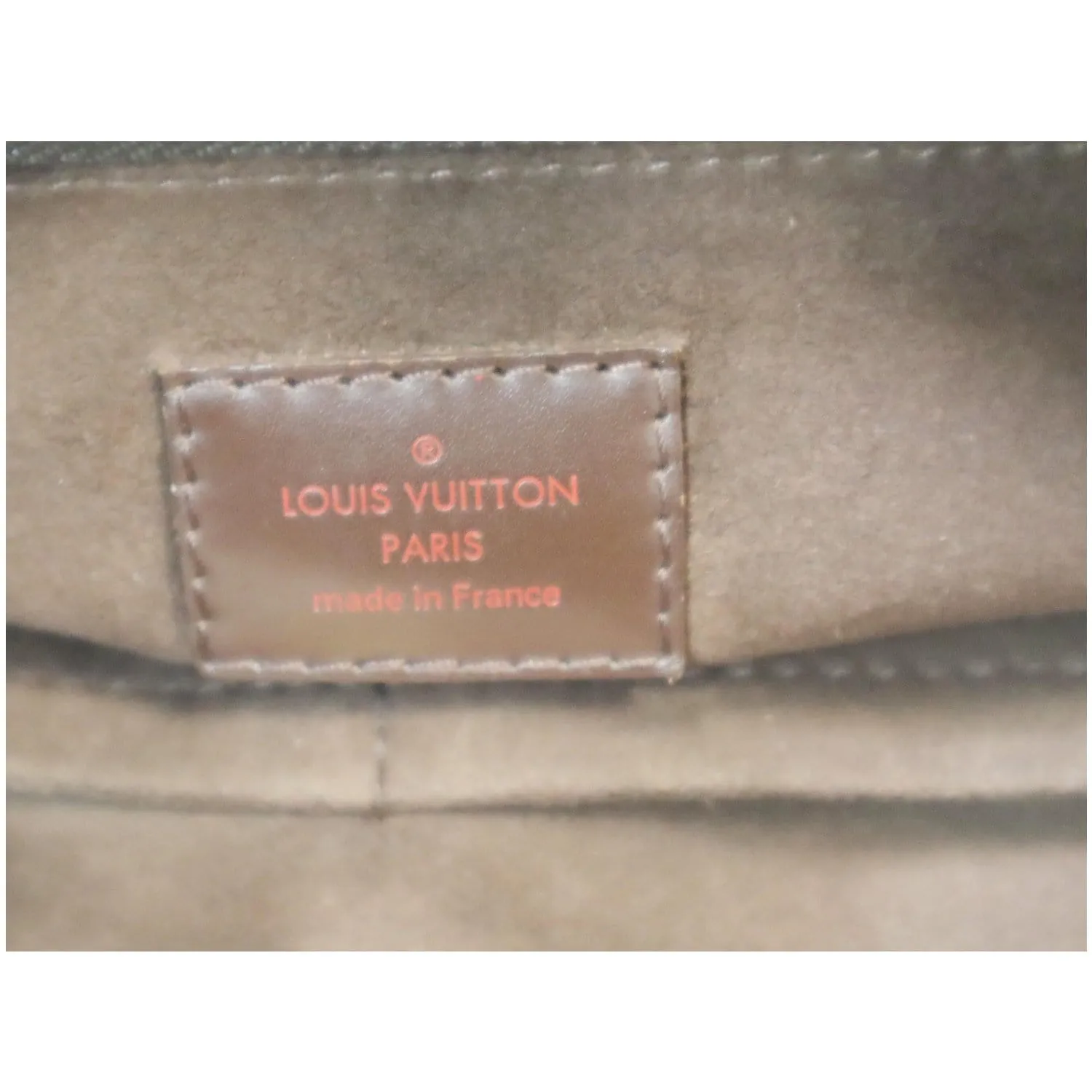 LOUIS VUITTON Marylebone PM Damier Ebene Shoulder Bag Brown