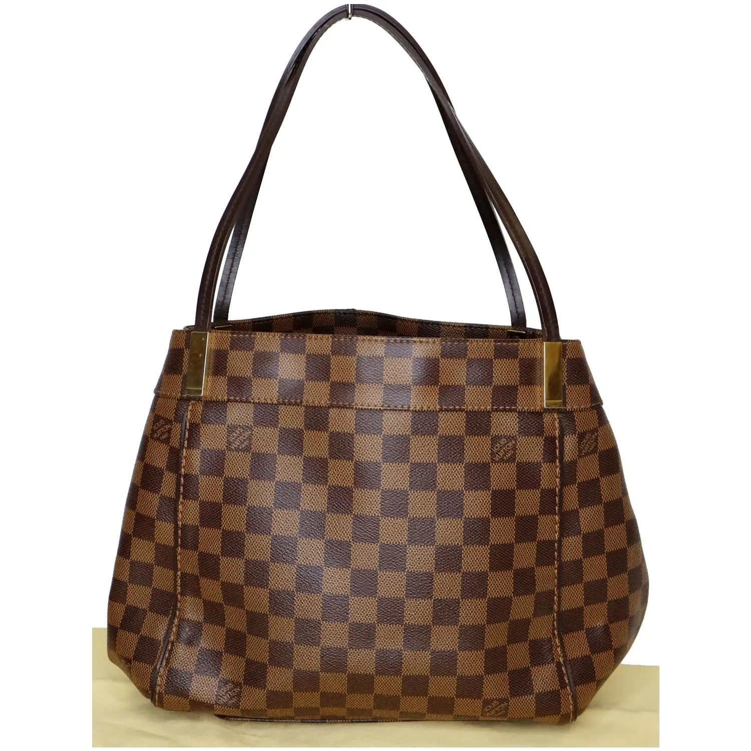 LOUIS VUITTON Marylebone PM Damier Ebene Shoulder Bag Brown