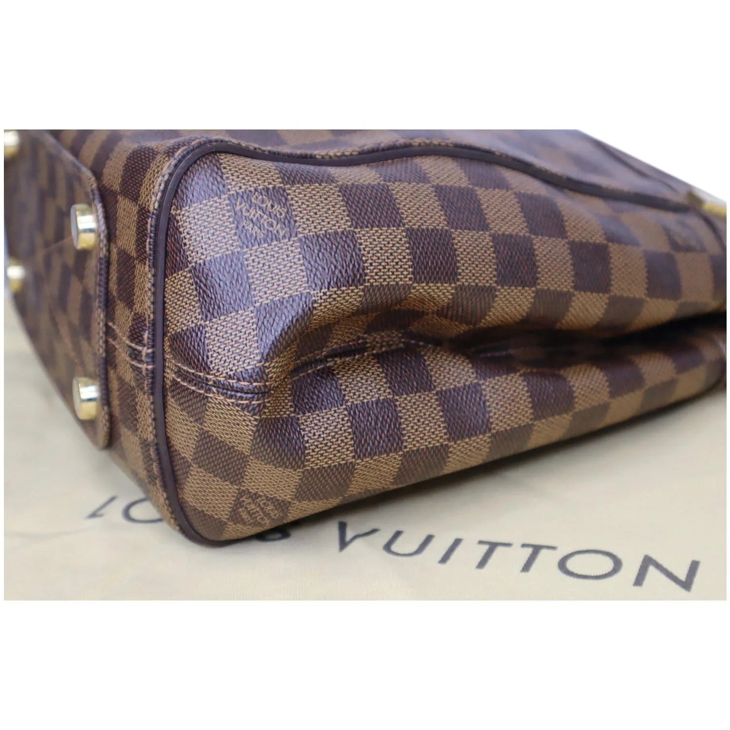 LOUIS VUITTON Marylebone PM Damier Ebene Shoulder Bag Brown
