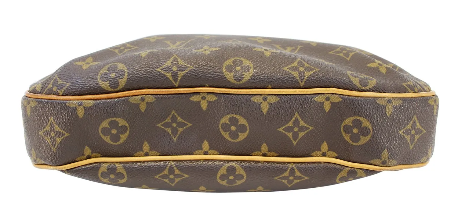 LOUIS VUITTON Monogram Brown Odeon MM Shoulder Bag
