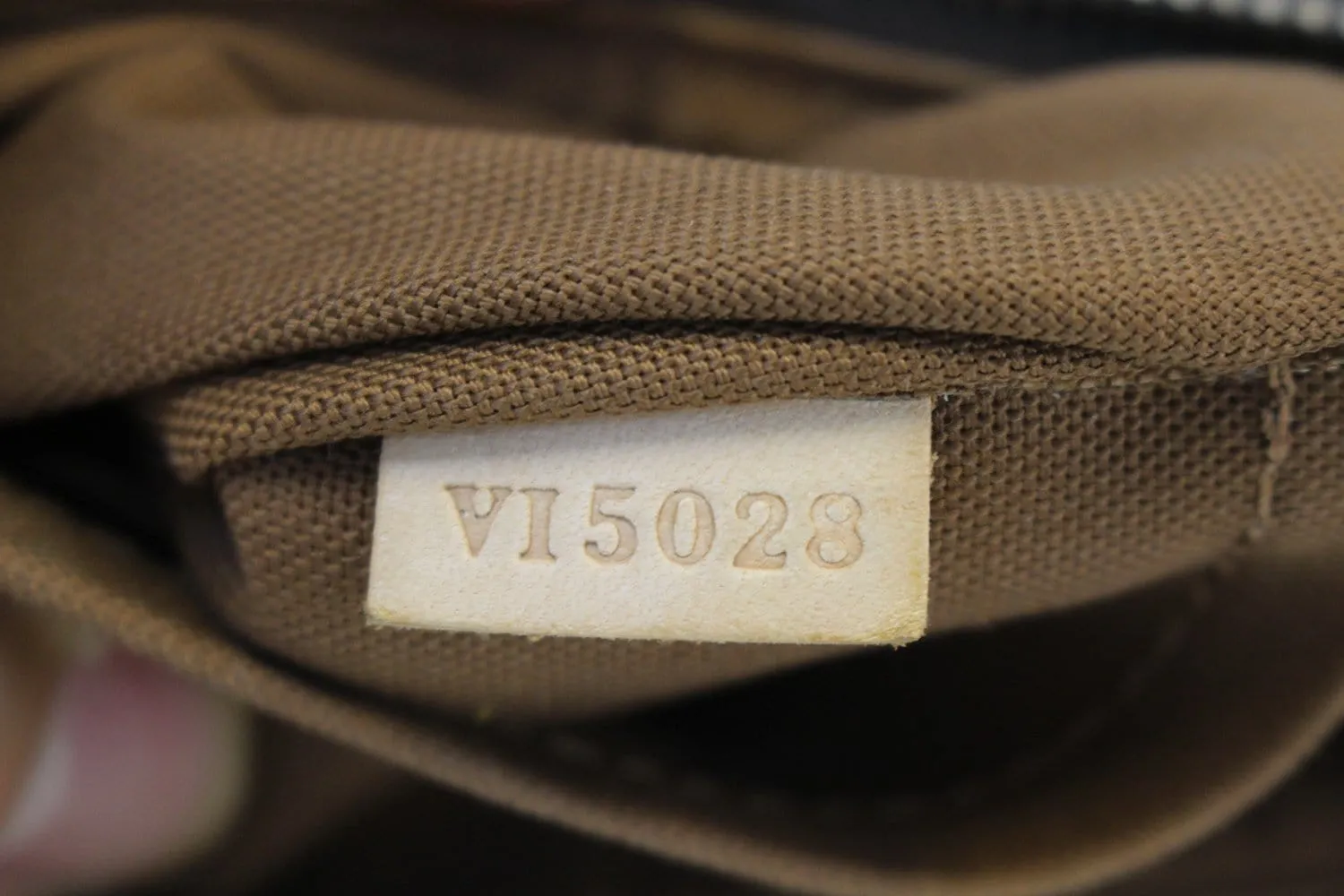 LOUIS VUITTON Monogram Brown Odeon MM Shoulder Bag