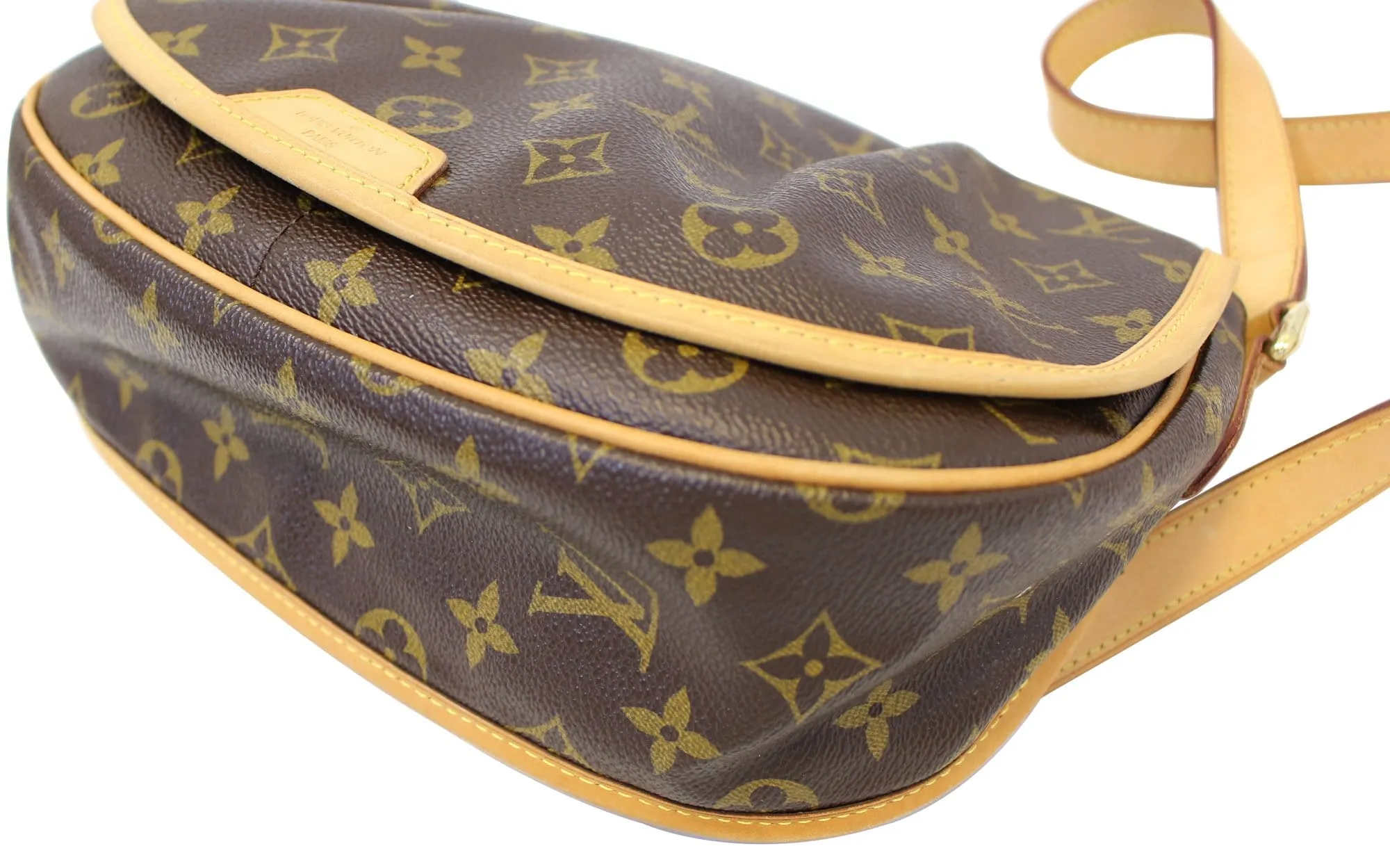 LOUIS VUITTON Monogram Canvas Menilmontant PM Shoulder Bag