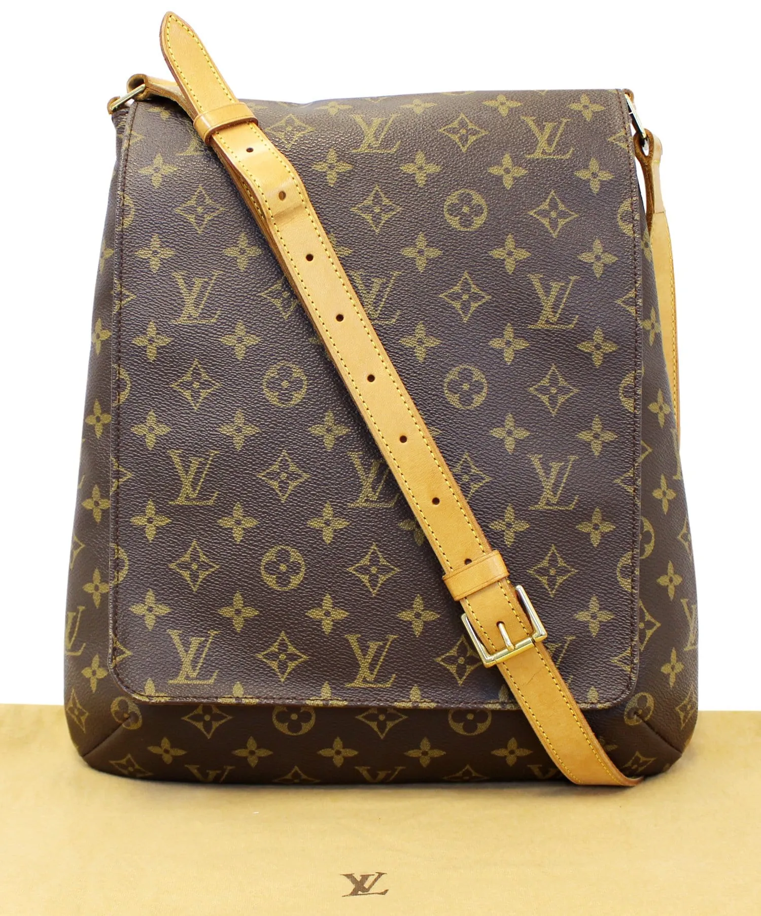 LOUIS VUITTON Monogram Canvas Musette Salsa GM Crossbody Bag