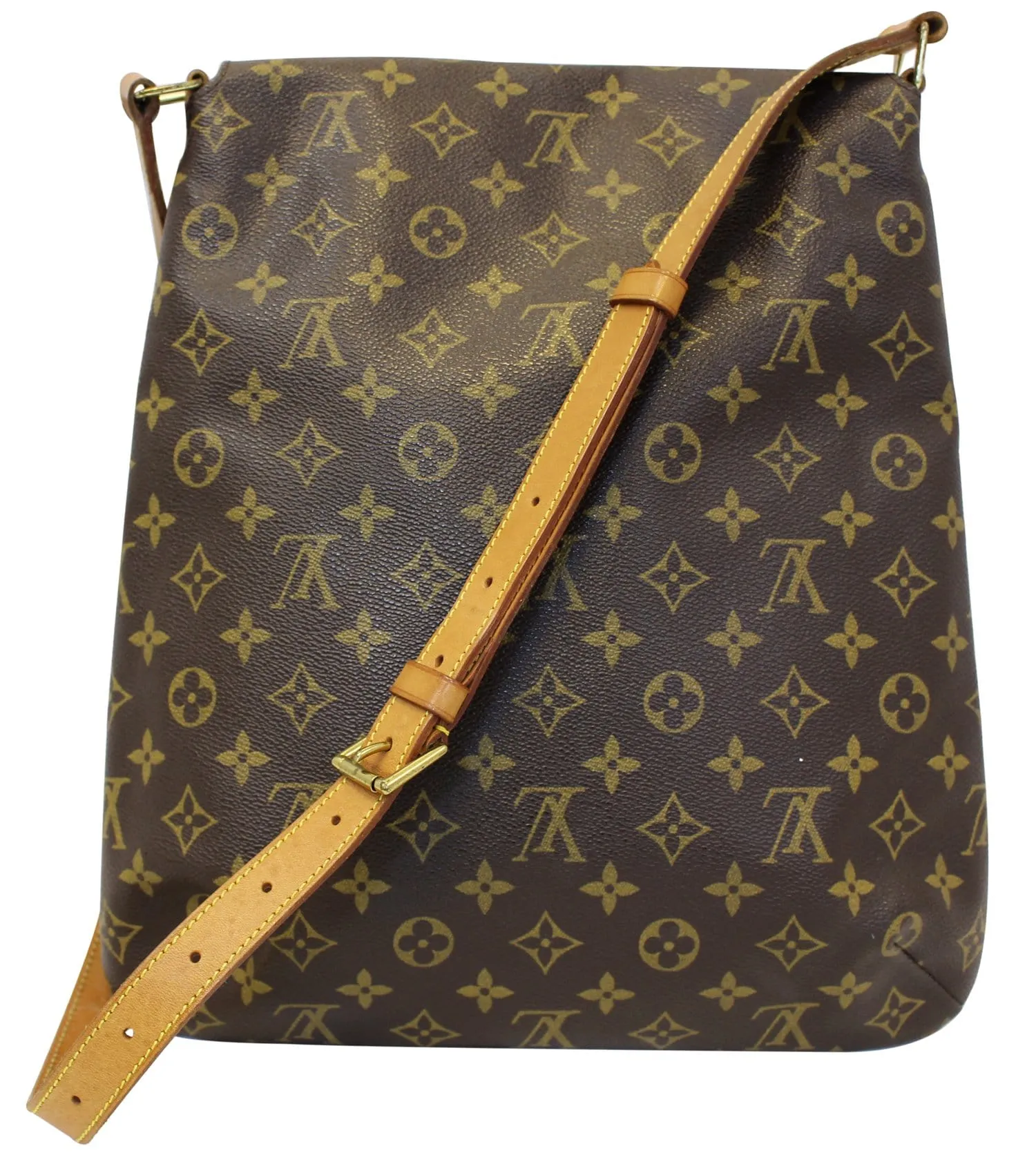LOUIS VUITTON Monogram Canvas Musette Salsa GM Crossbody Bag