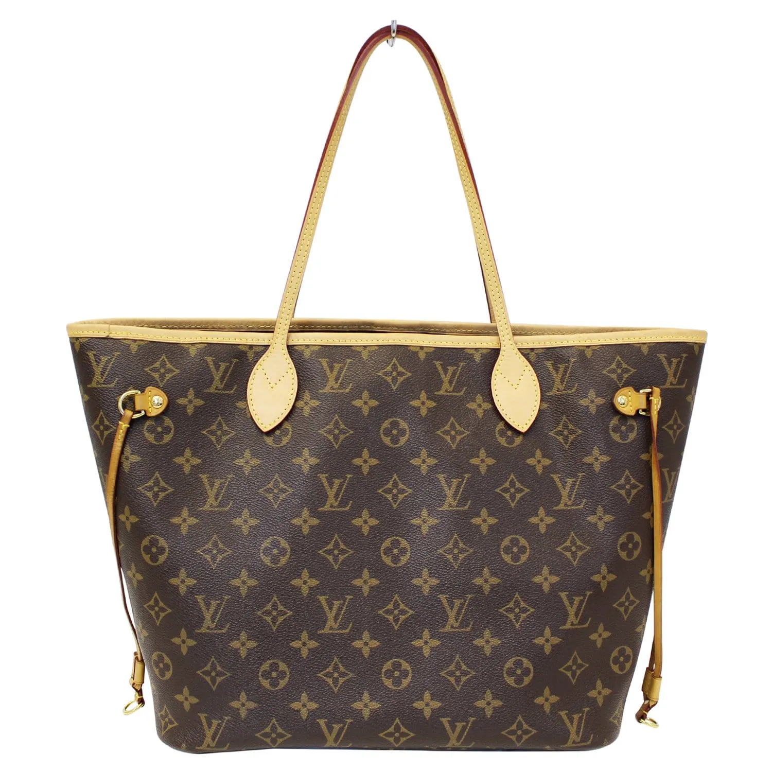 LOUIS VUITTON Monogram Canvas Neverfull MM Brown Tote Bag