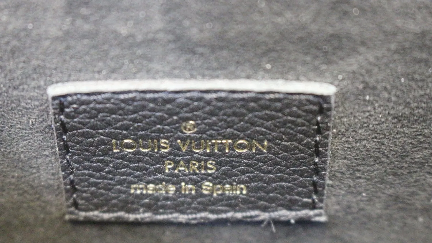 LOUIS VUITTON Monogram Canvas Noir Victoire Shoulder Bag