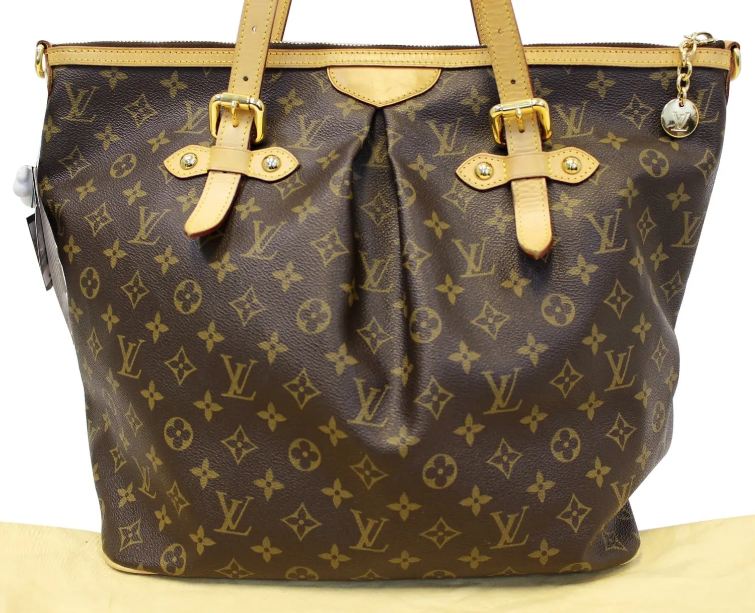 LOUIS VUITTON Monogram Canvas Palermo GM Tote Shoulder Bag