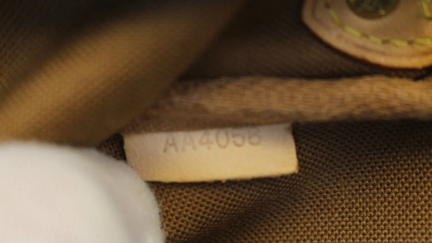 LOUIS VUITTON Monogram Canvas Pochette Eva Clutch Crossbody Bag