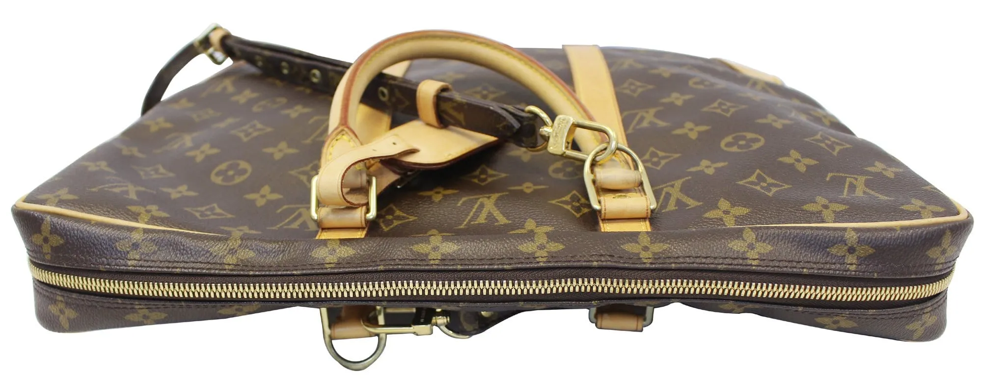 LOUIS VUITTON Monogram Canvas Porte Documents Voyage Briefcase Bag