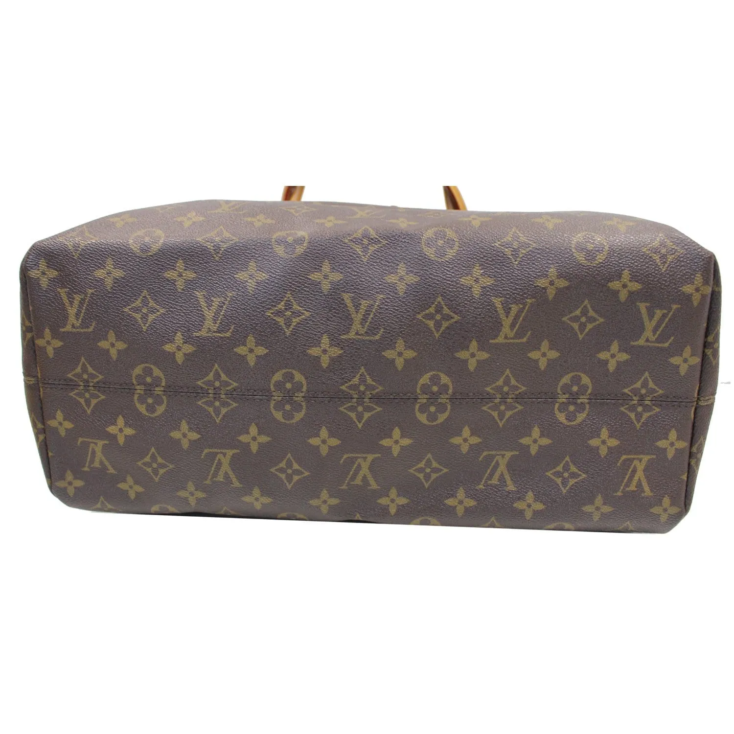 LOUIS VUITTON Monogram Canvas Raspail MM Shoulder Bag Brown