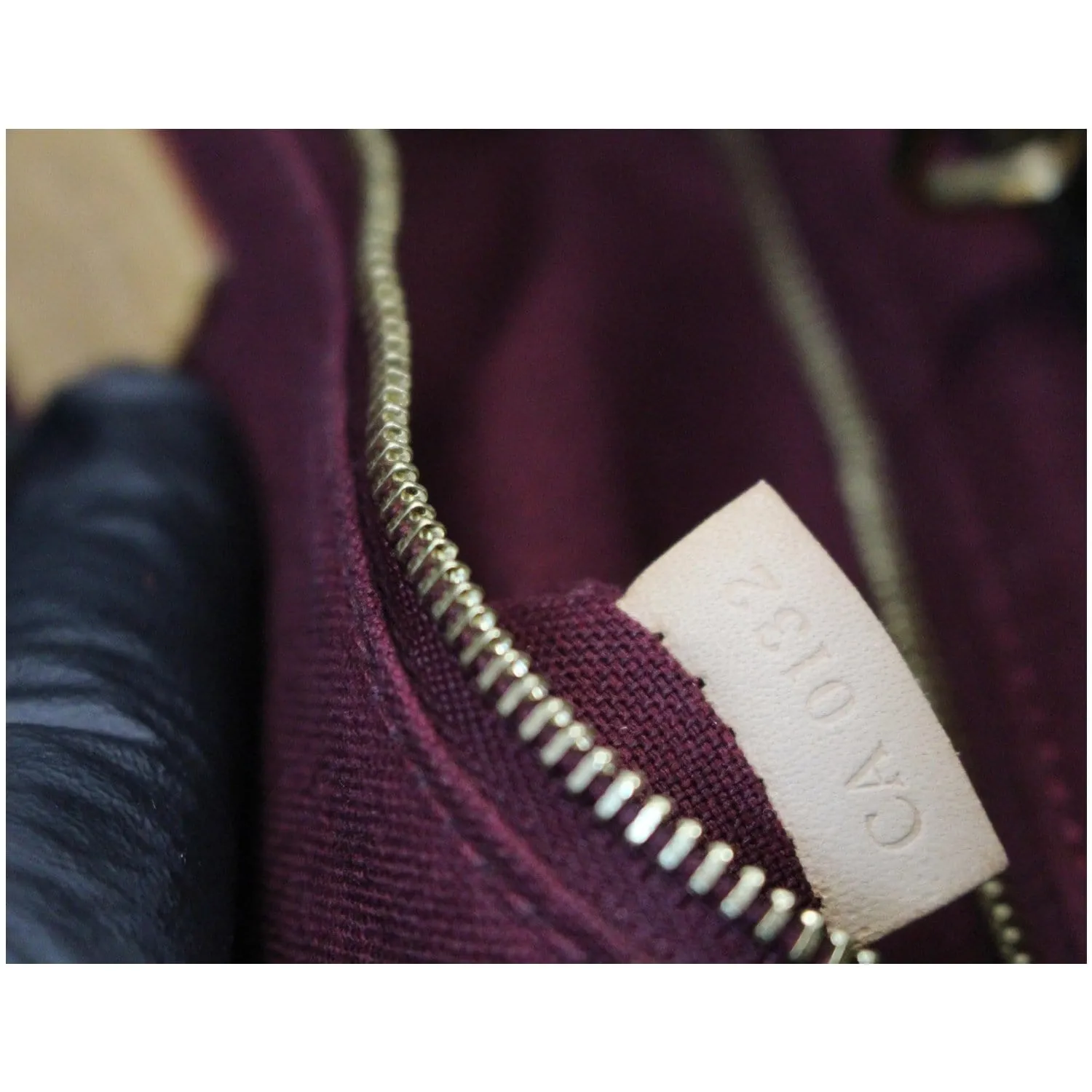 LOUIS VUITTON Monogram Canvas Raspail MM Shoulder Bag Brown
