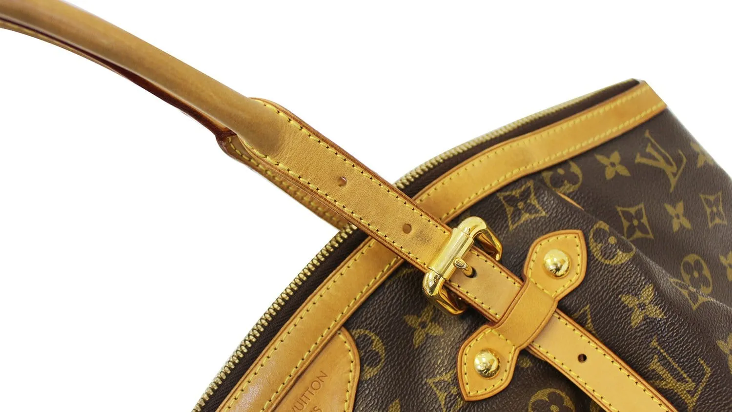 LOUIS VUITTON Monogram Canvas Tivoli GM Brown Shoulder Bag
