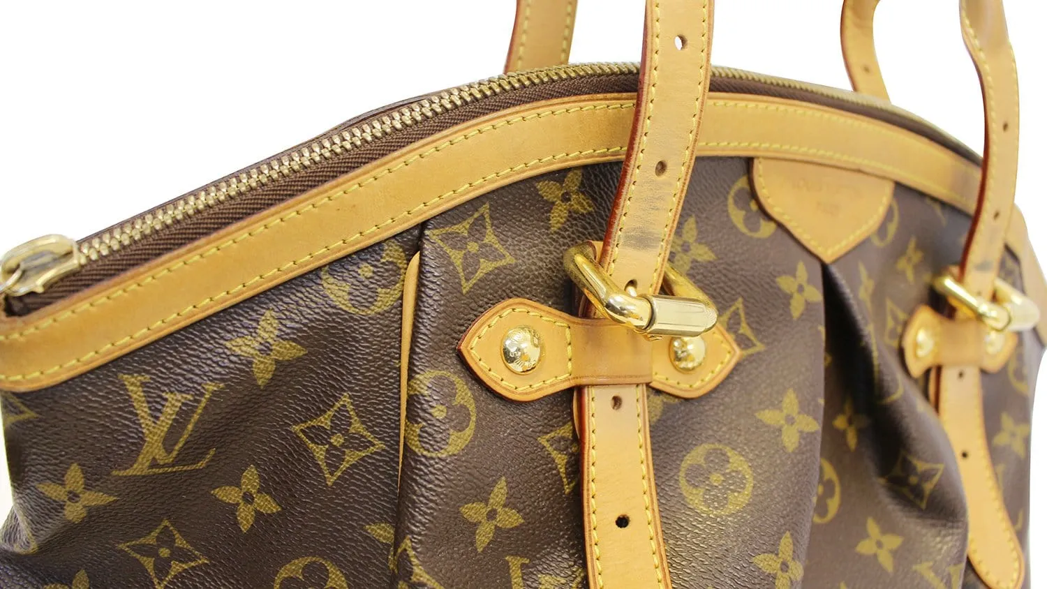 LOUIS VUITTON Monogram Canvas Tivoli GM Brown Shoulder Bag