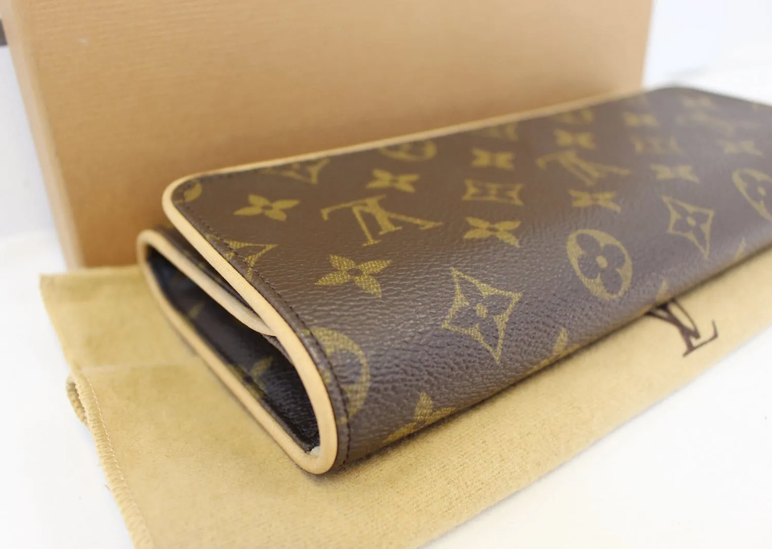 LOUIS VUITTON Monogram Canvas Twin GM Crossbody Bag