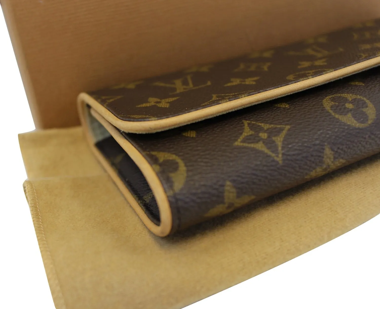 LOUIS VUITTON Monogram Canvas Twin GM Crossbody Bag