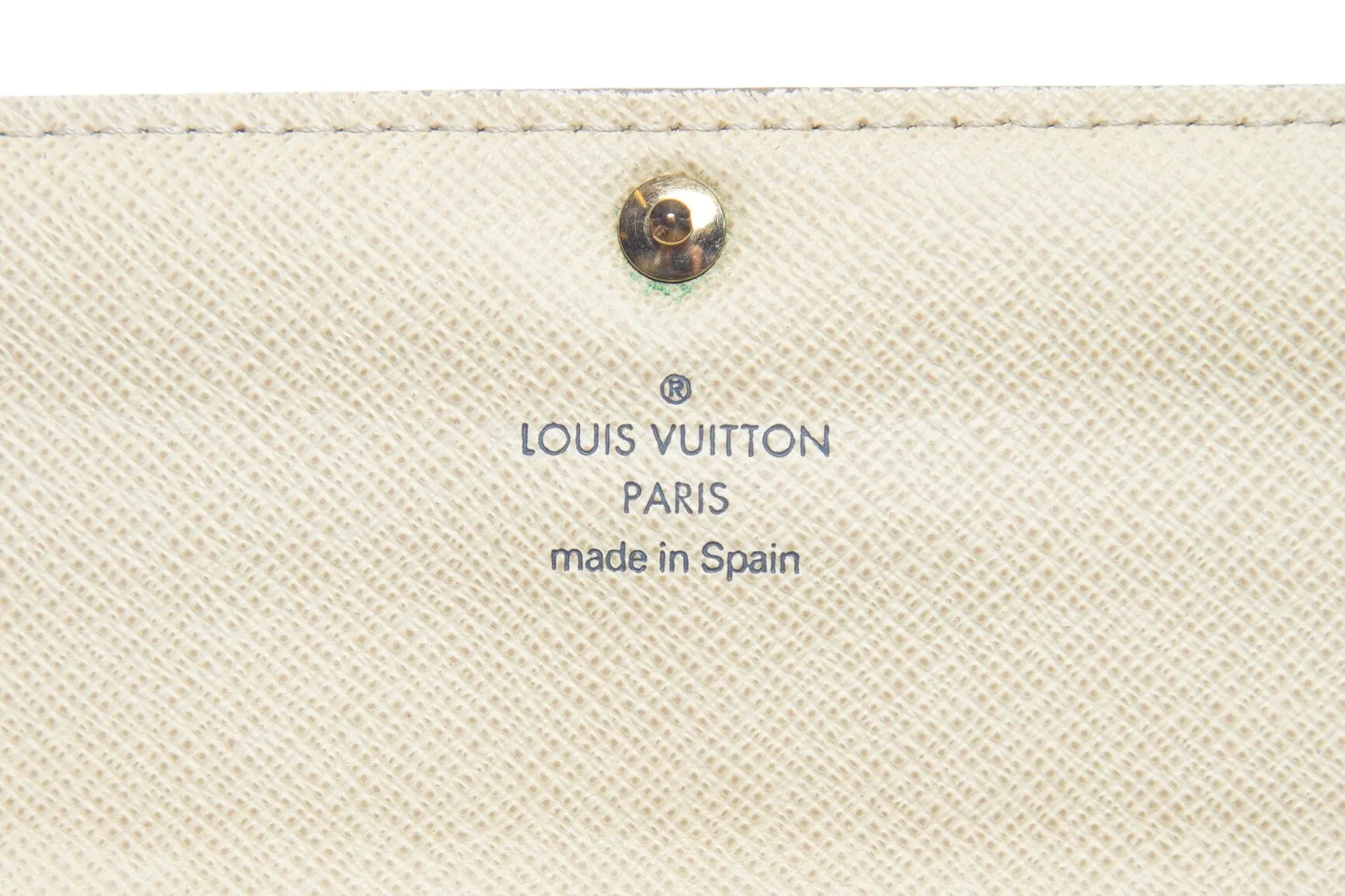 Louis Vuitton Monogram Damier Azur Sarah Continental Wallet