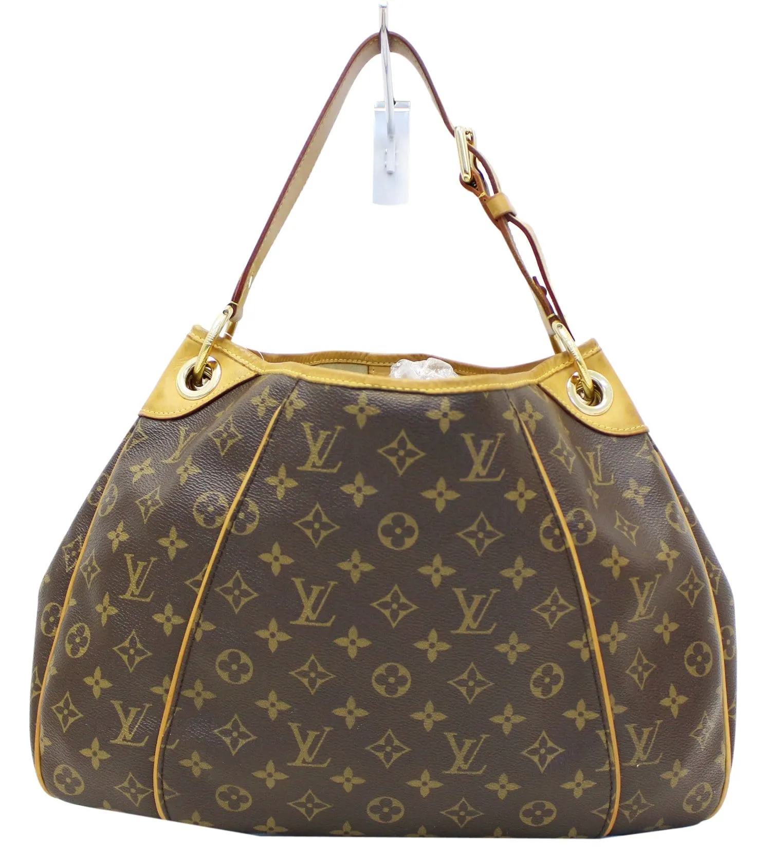 LOUIS VUITTON Monogram Galliera PM Brown Shoulder Handbag