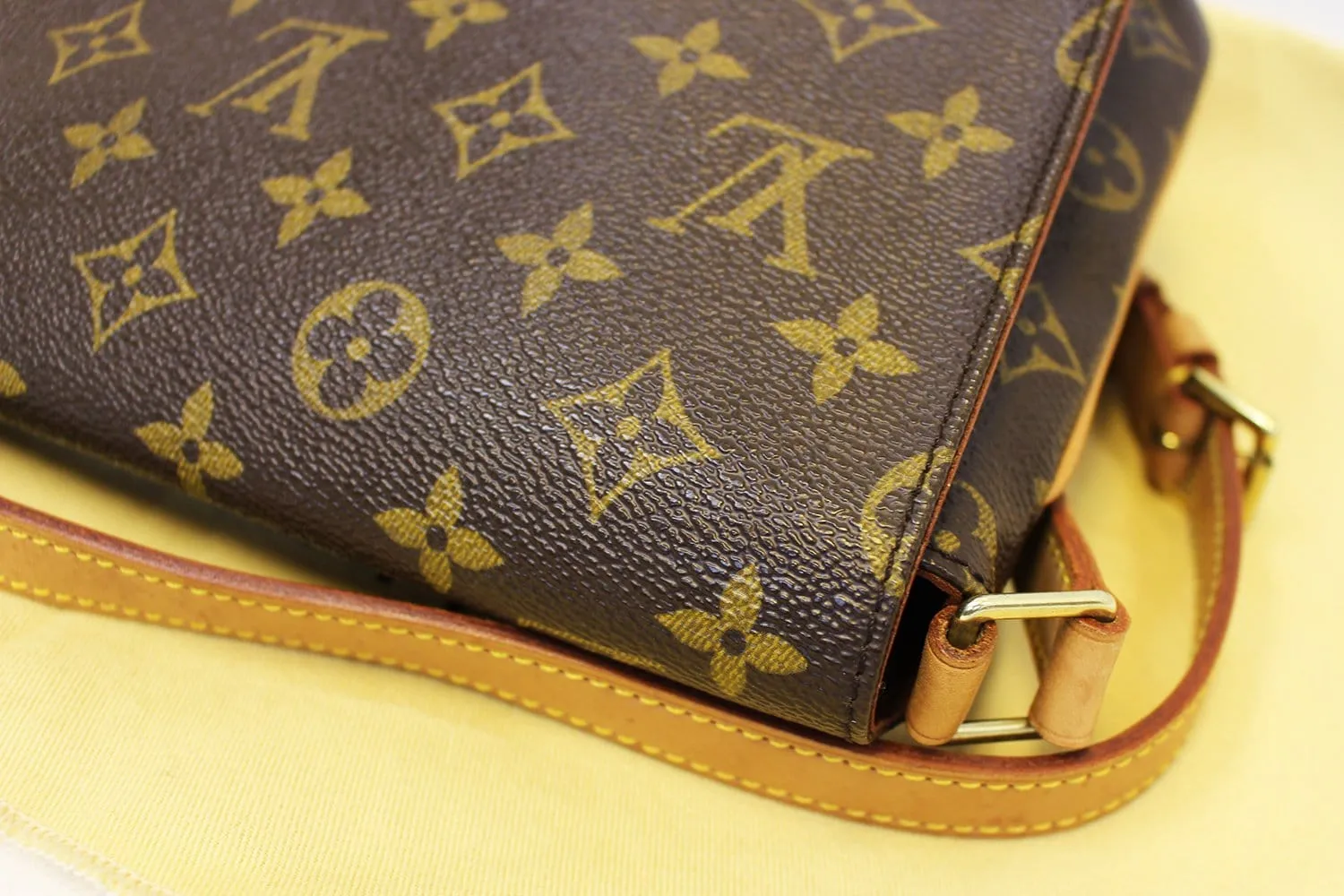 LOUIS VUITTON Monogram Musette Tango Short Strap Shoulder Bag